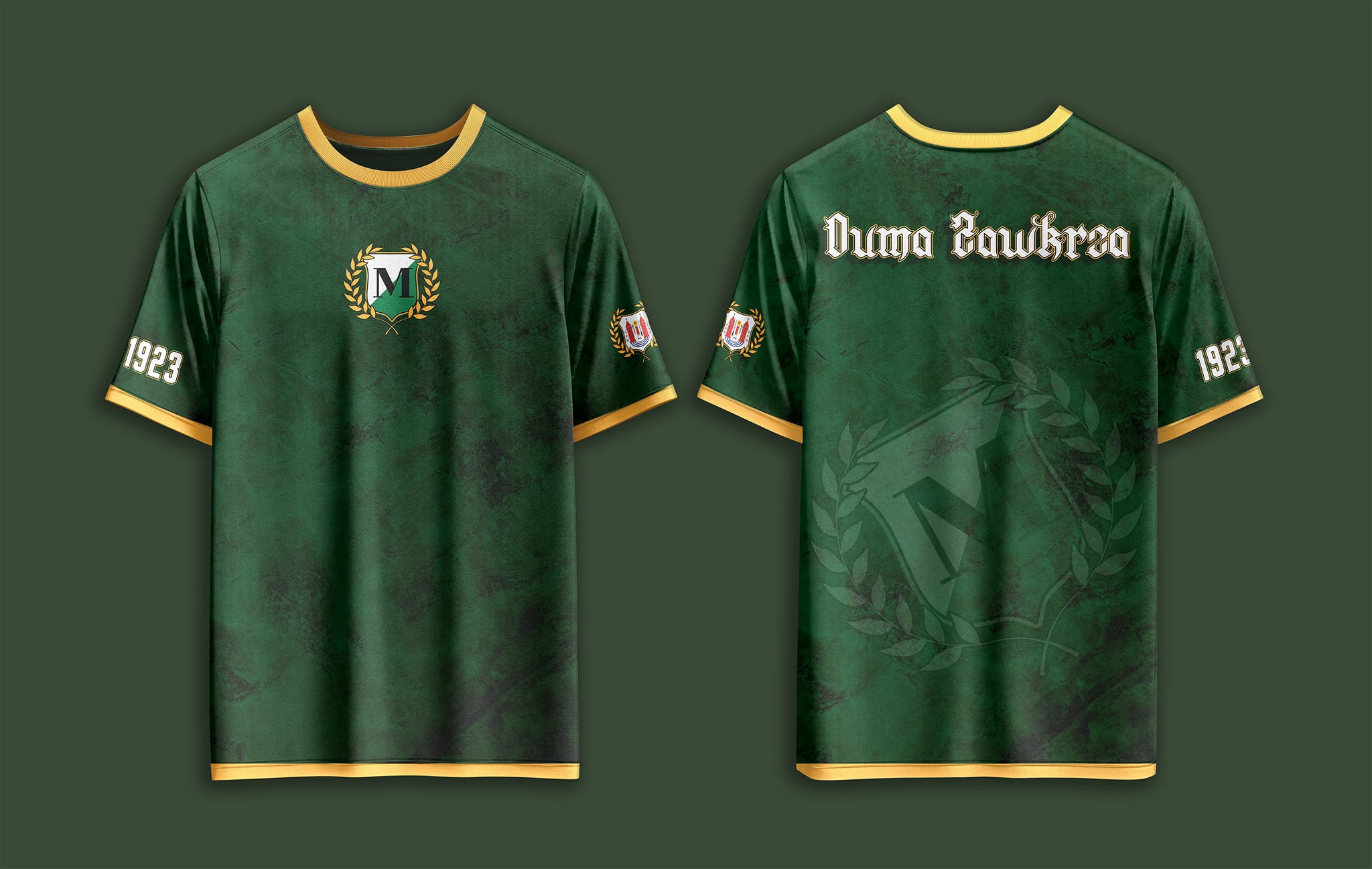 Koszulki od kibiców Mławianki