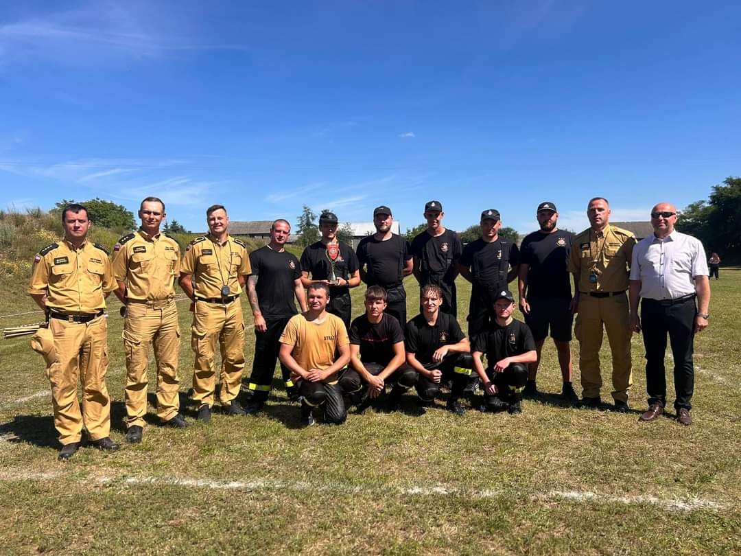 Jednostka OSP Lipowiec Kościelny wygrała Gminne Zawody Sportowo-Pożarnicze w Turzy Wielkiej.