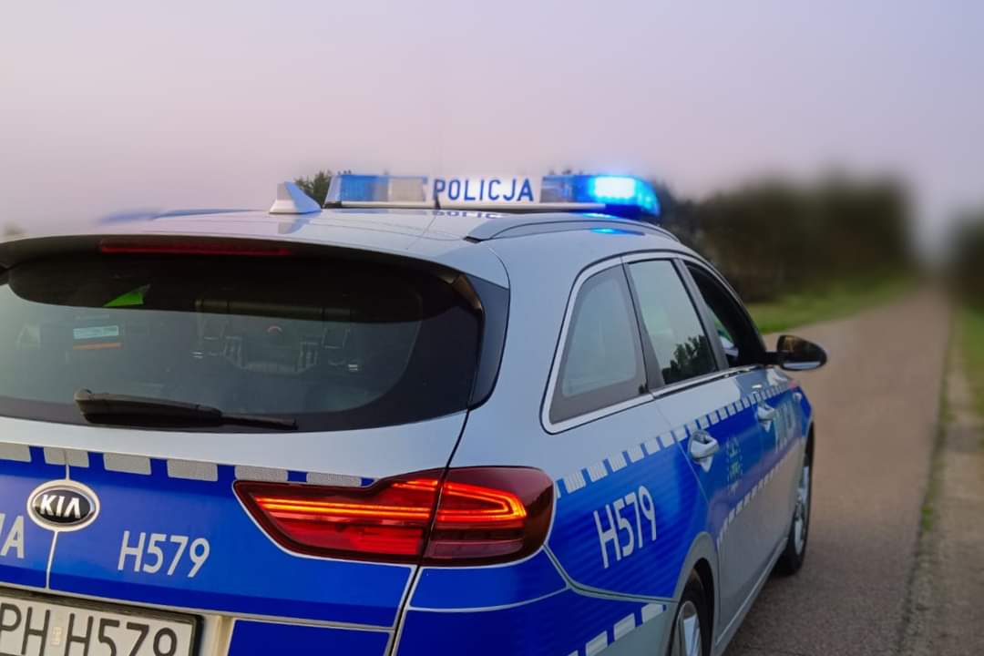 Był pijany i przewoził swoje 5-letnie dziecko. Został zatrzymany po pościgu
