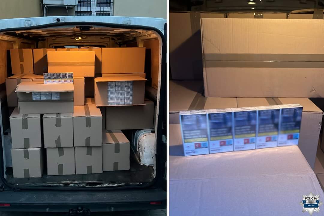 Przewoził kontrabandę o wartości 760 tysięcy złotych. Miał też narkotyki