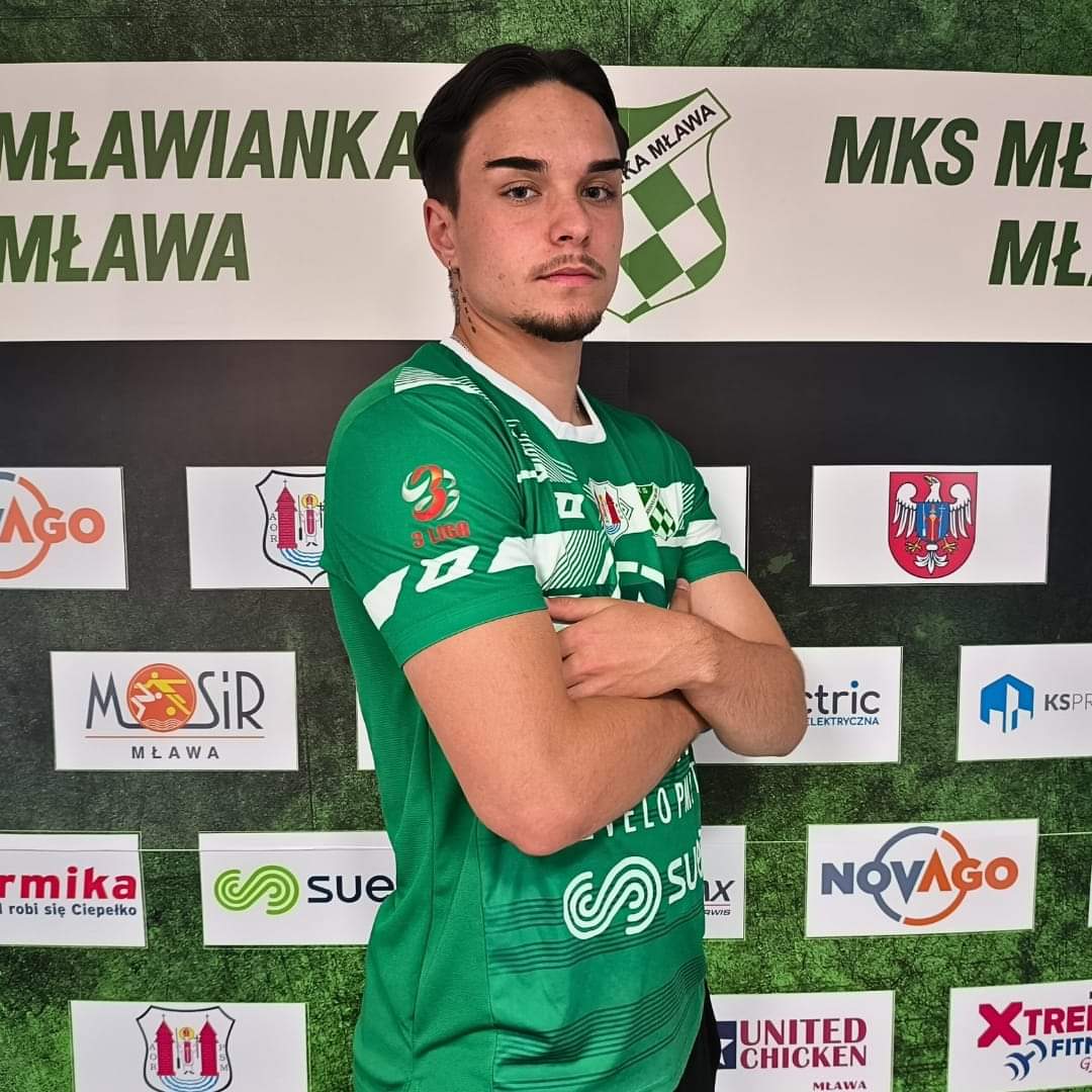 Jakub Rutkowski wraca do Mławianki
