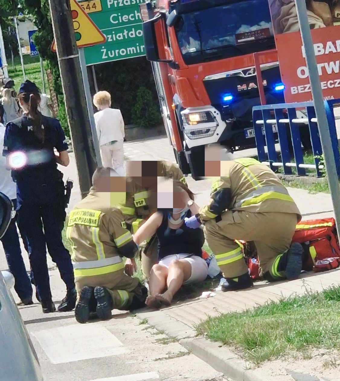 Potrącenie pieszej na ul. Padlewskiego. Ranna 49-letnia kobiet a