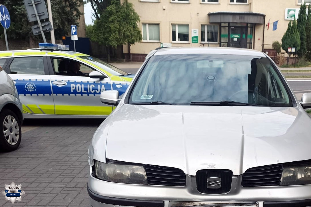 Spowodował kolizję na ul. Lelewela w Mławie, miał ponad 2,6 promila