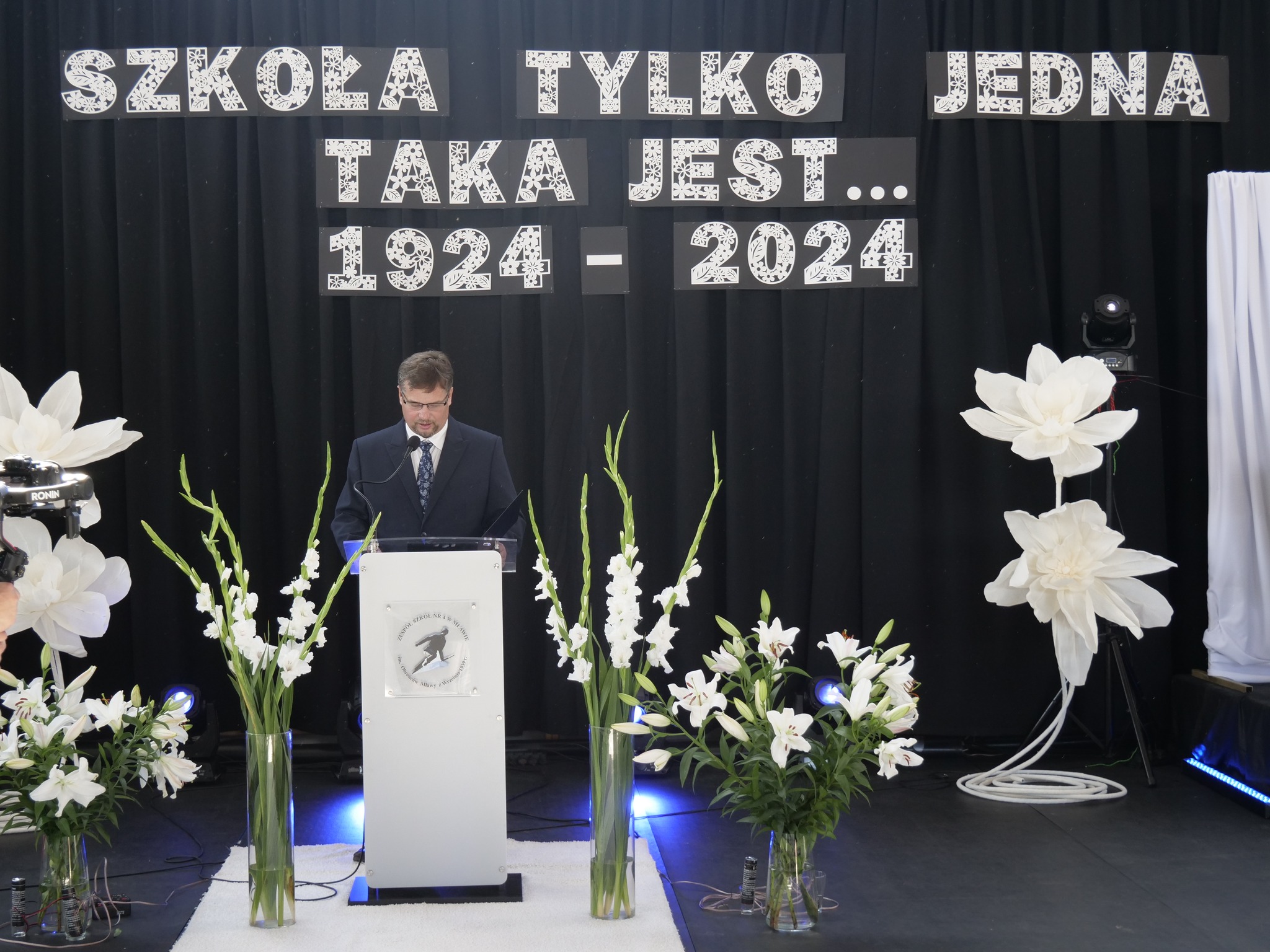 Mławski Ekonomik ma 100 lat. Fotorelacja z jubileuszu szkoły cz. 1