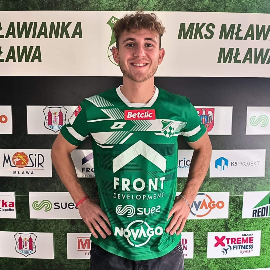 Hubert Derlatka nowym zawodnikiem Mławianki