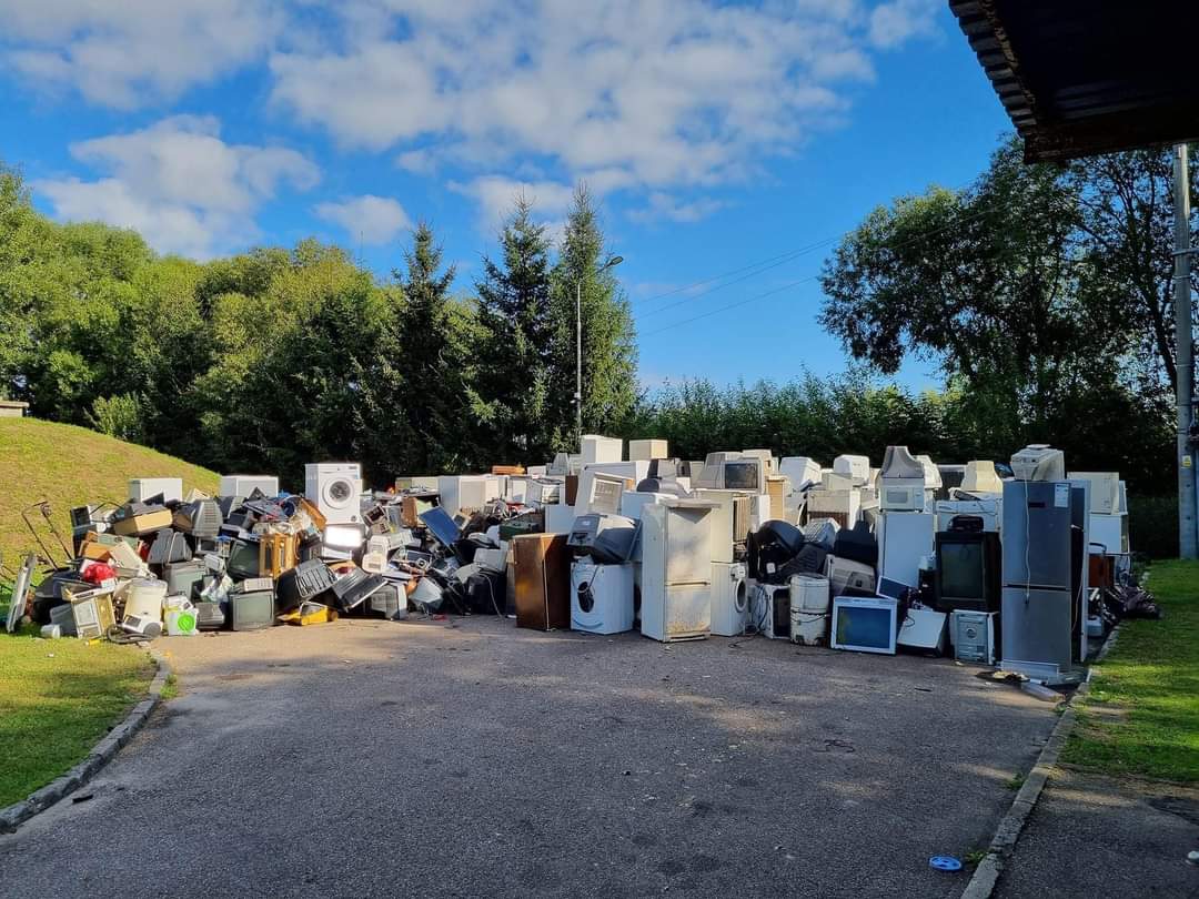 Zebrali 19 ton elektrośmieci