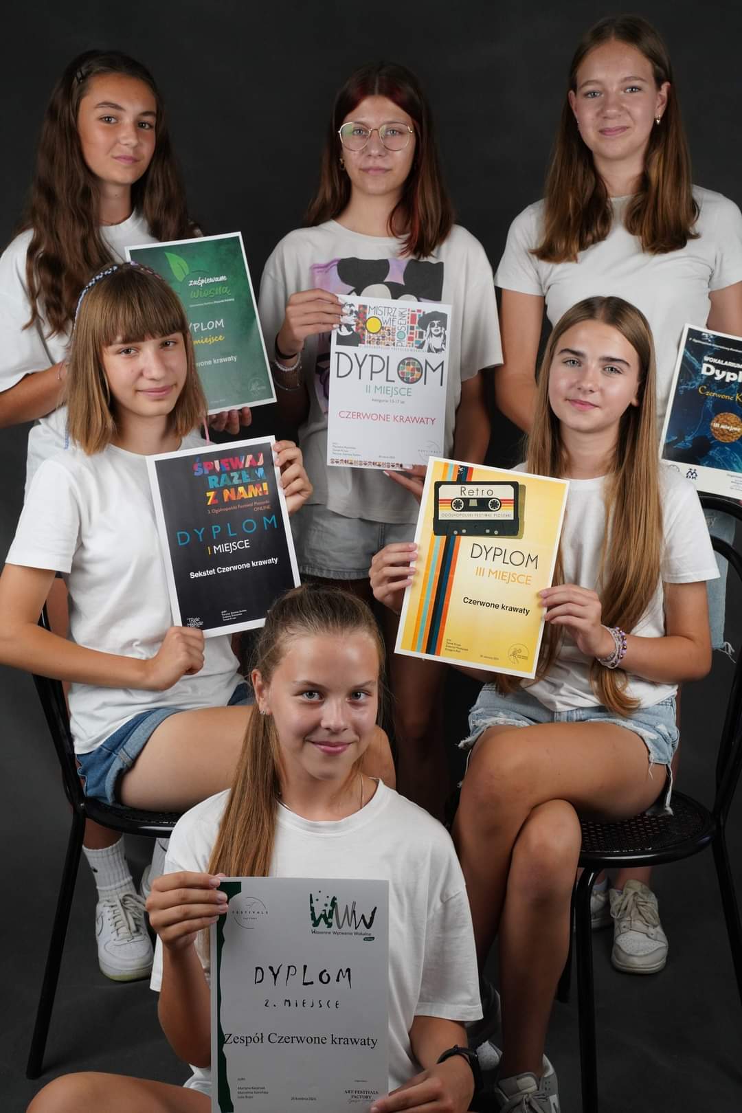 Uczestniczki zajęć MDK w gronie laureatów ogólnopolskich konkursów