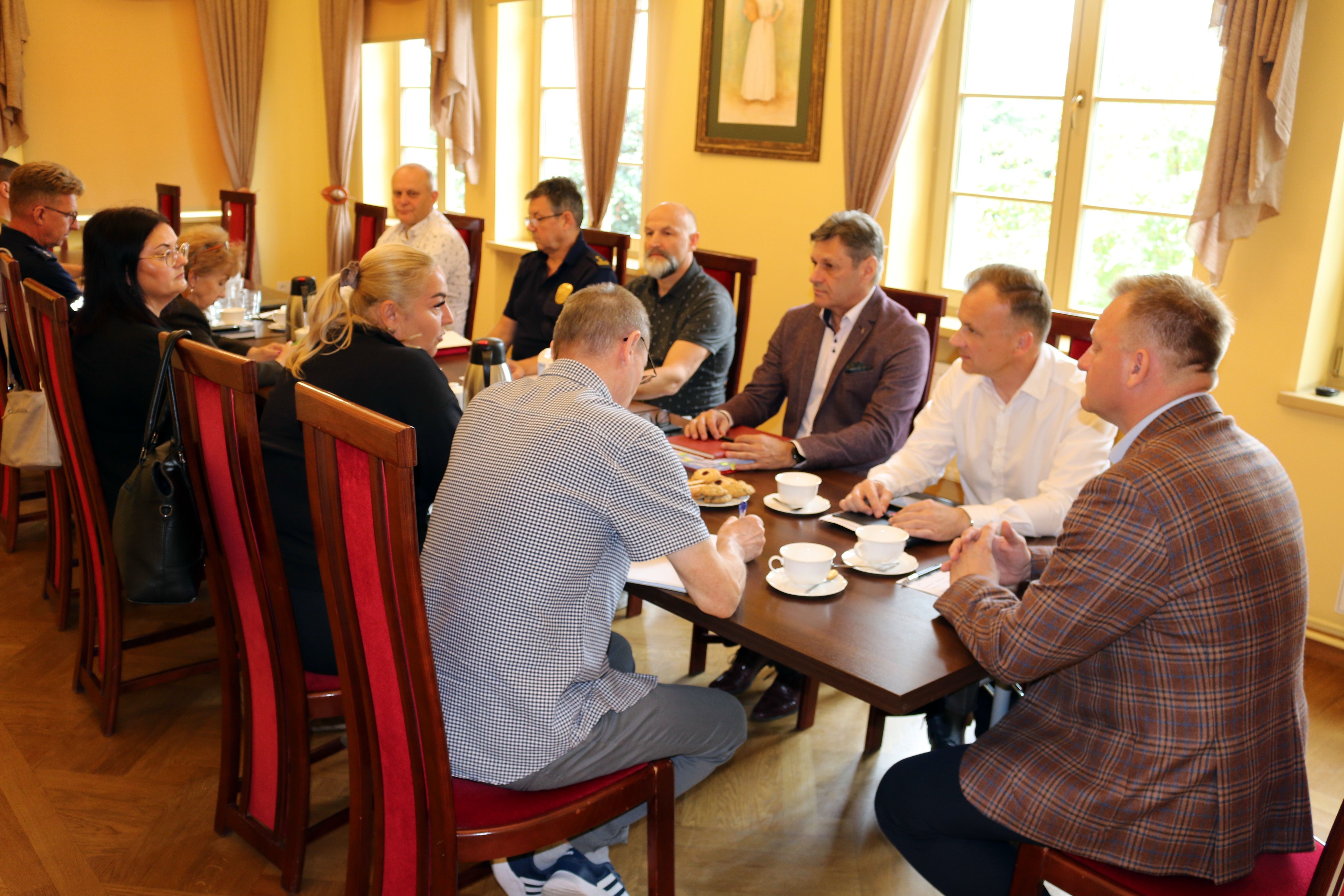 Rozmawiali o sytuacji bezdomnych z terenu Mławy