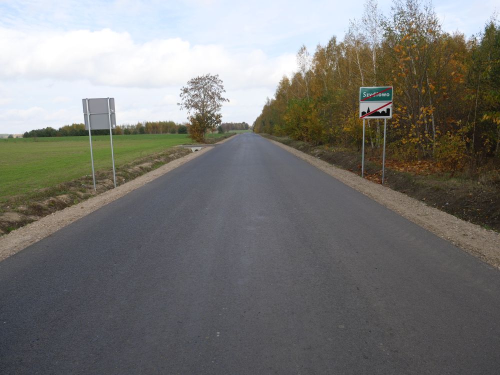 Droga Dębsk-Szydłowo odebrana