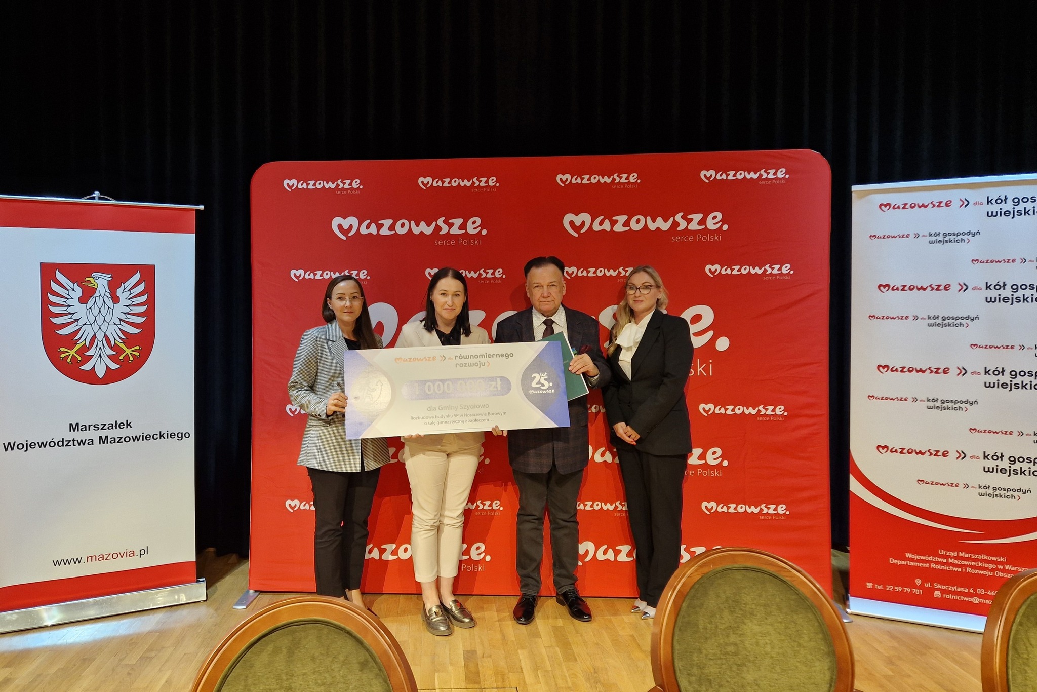 Milion złotych dla Gminy Szydłowo na rozbudowę szkoły w Nosarzewie Borowym