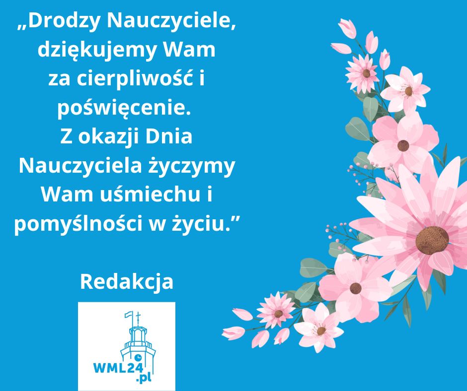 Najlepsze życzenia z okazji Dnia Nauczyciela