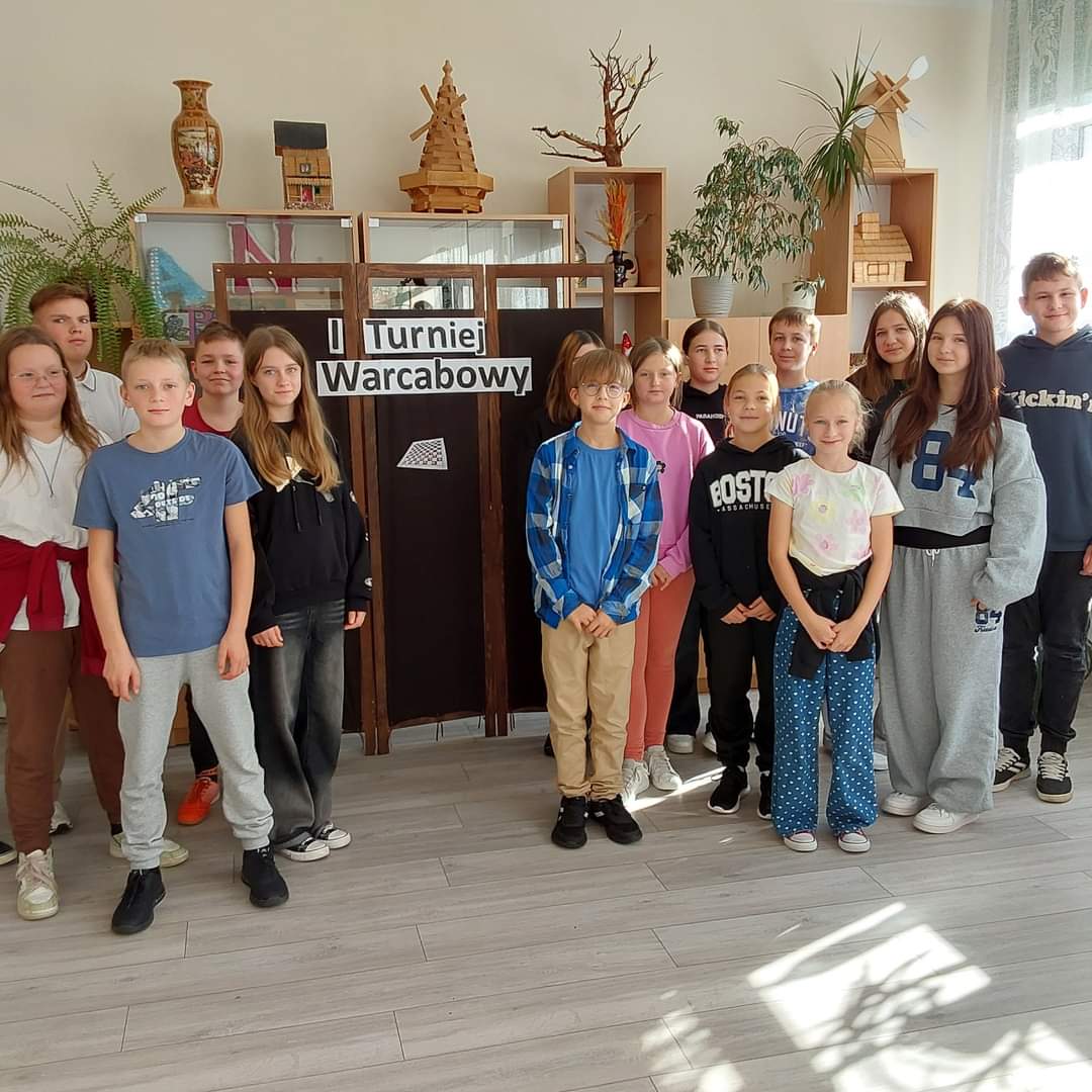 I Turniej Warcabowy w SP Lipowiec Kościelny [ZDJĘCIA]