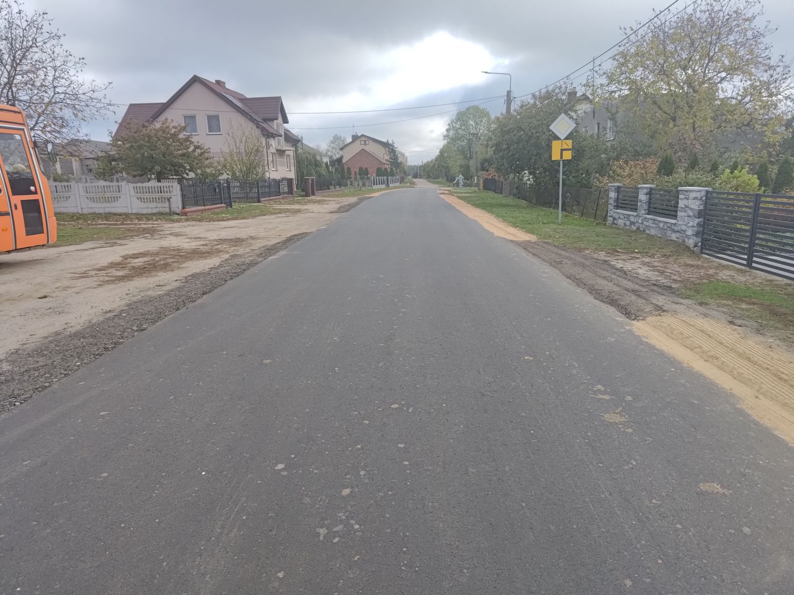 Remonty dróg powiatowych. Droga Mostowo – Szreńsk