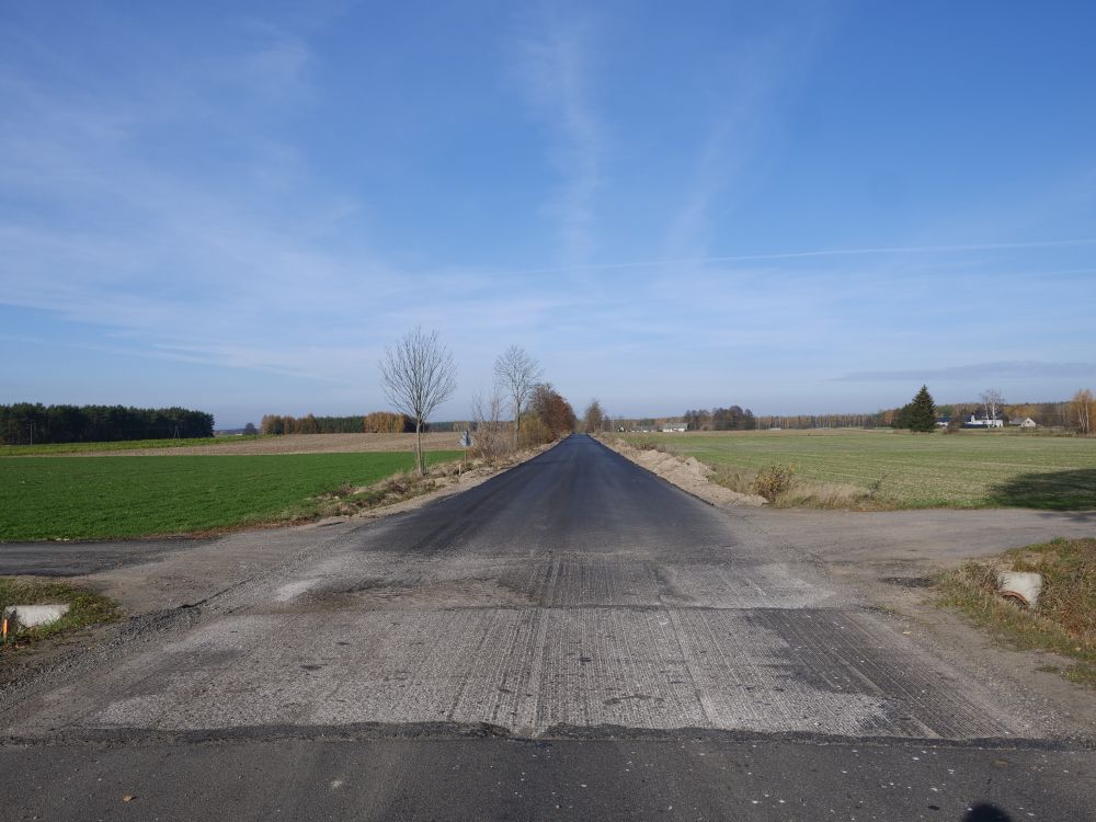 Inwestycja Powiatu Mławskiego na terenie gminy Dzierzgowo już na półmetku