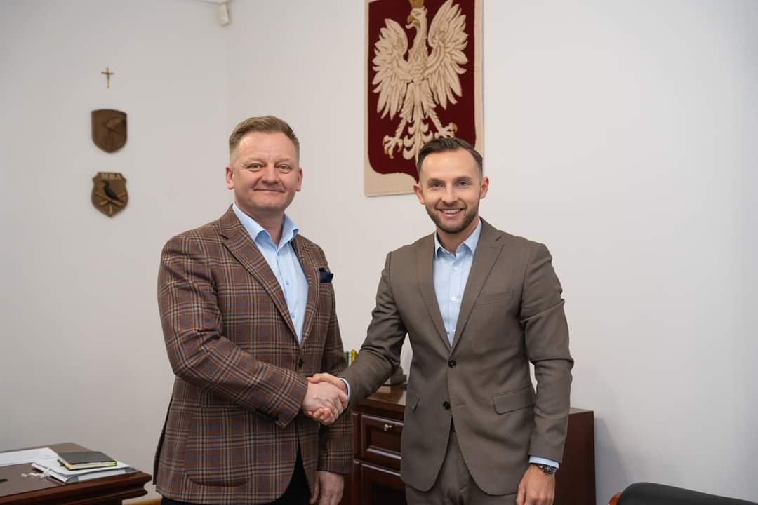 Burmistrz Jankowski spotkał się z prezydentem Kosińskim