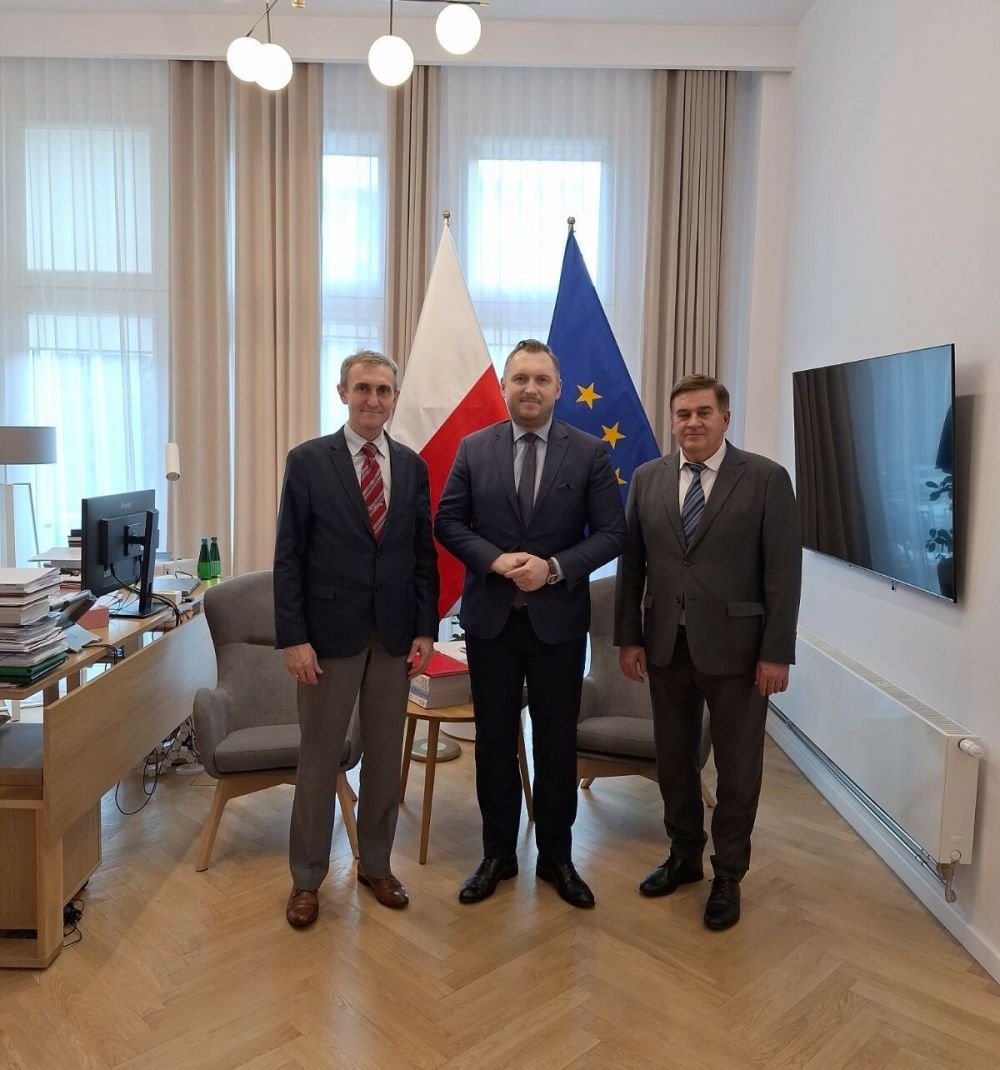 Starosta i Wicestarosta z wizytą u Podsekretarza Stanu