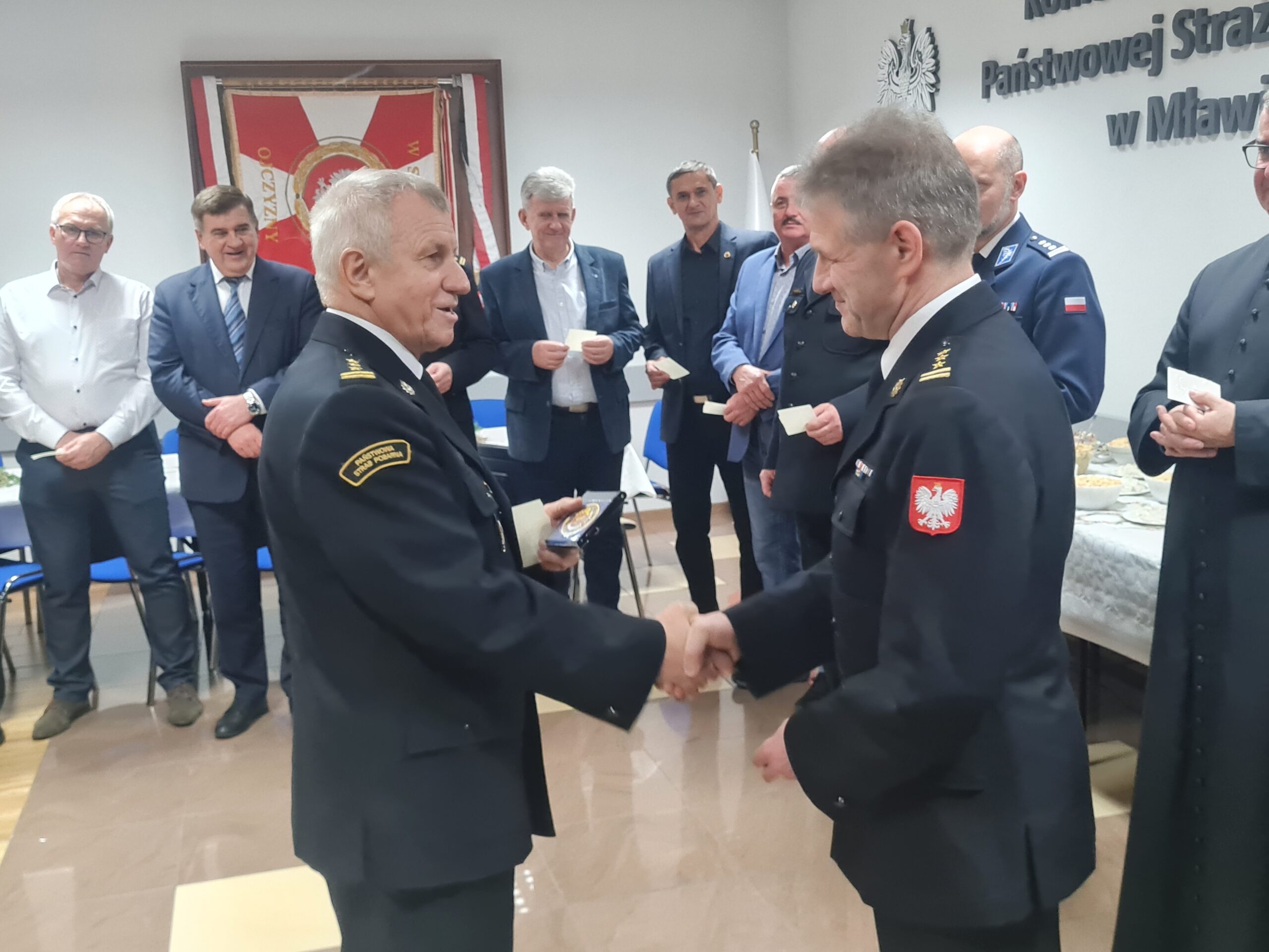 Spotkanie wigilijne w KP PSP Mława [GALERIA]