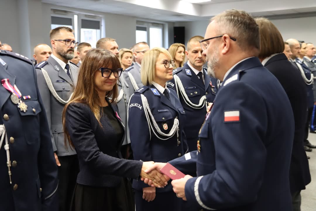 Medale dla pracowników mławskiej Komendy Powiatowej Policji