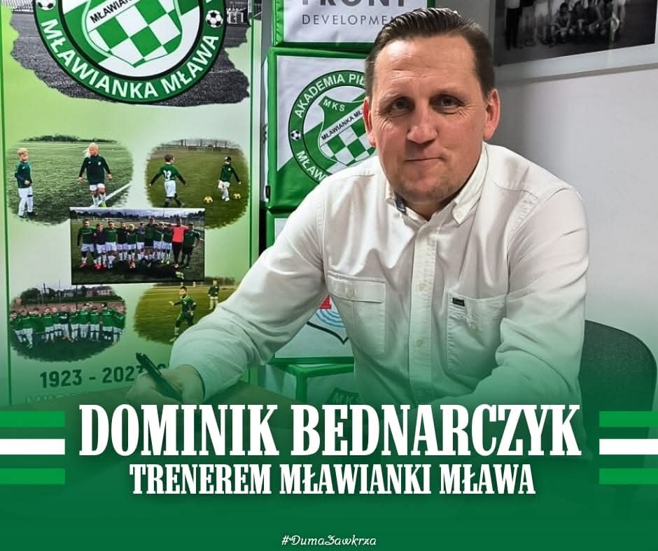 Mławianka ma nowego trenera