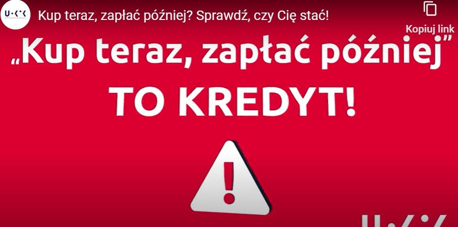 Kup teraz, zapłać później? Sprawdź, czy Cię stać! UOKiK startuje z kampanią