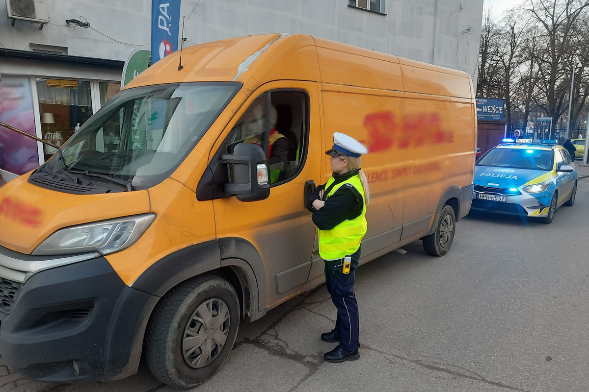 Działania „Kurier-lokalnie” na drogach powiatu mławskiego