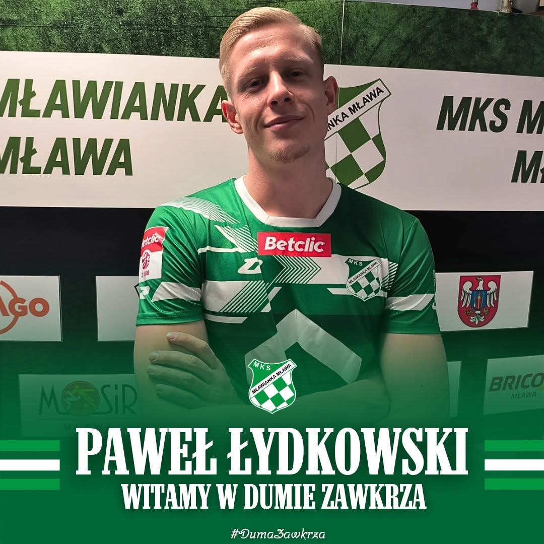 Kolejny zawodnik dołącza do Mławianki