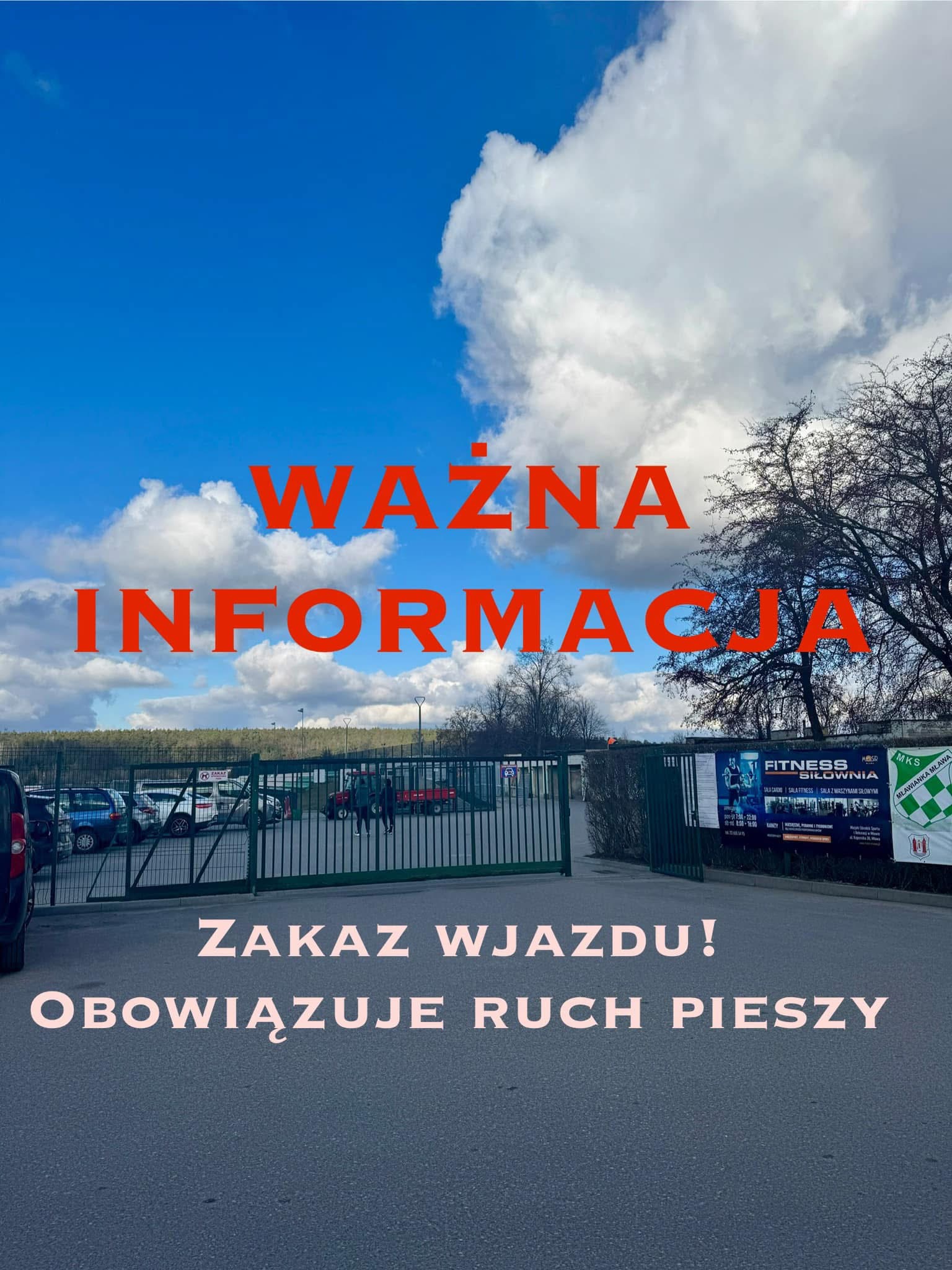 Trwają prace budowlane na terenie MOSiR