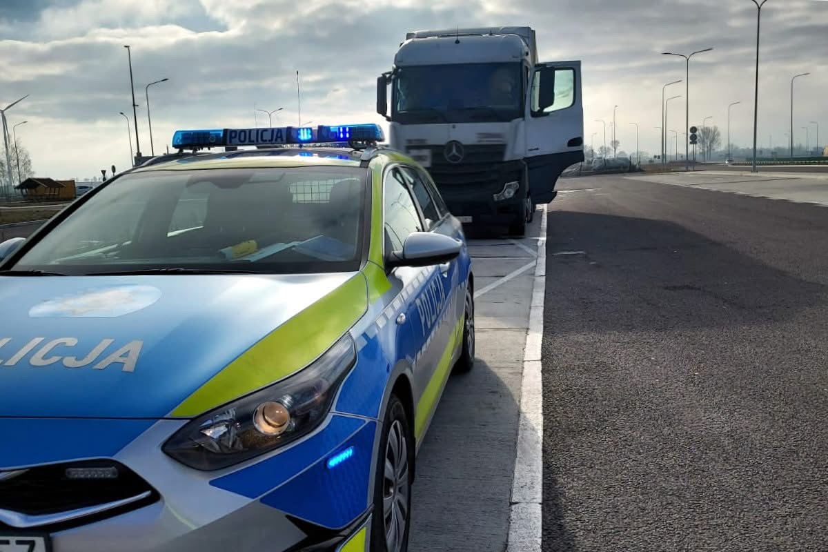 Podsumowanie działań ,,Truck-Bus” na drogach powiatu mławskiego  