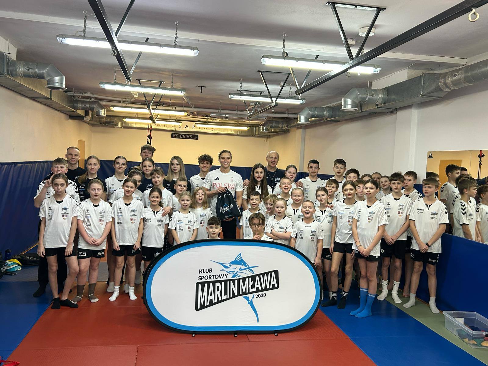 Wyjątkowe warsztaty z mistrzem – Jan Kałusowski wśród zawodników Marlina