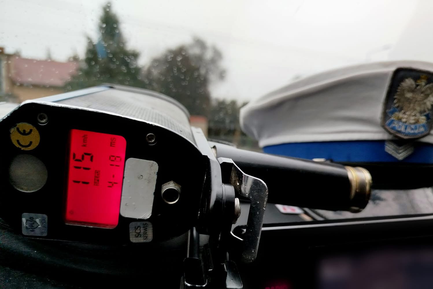 Przekroczył prędkość w terenie zabudowanym o 65 km/h 