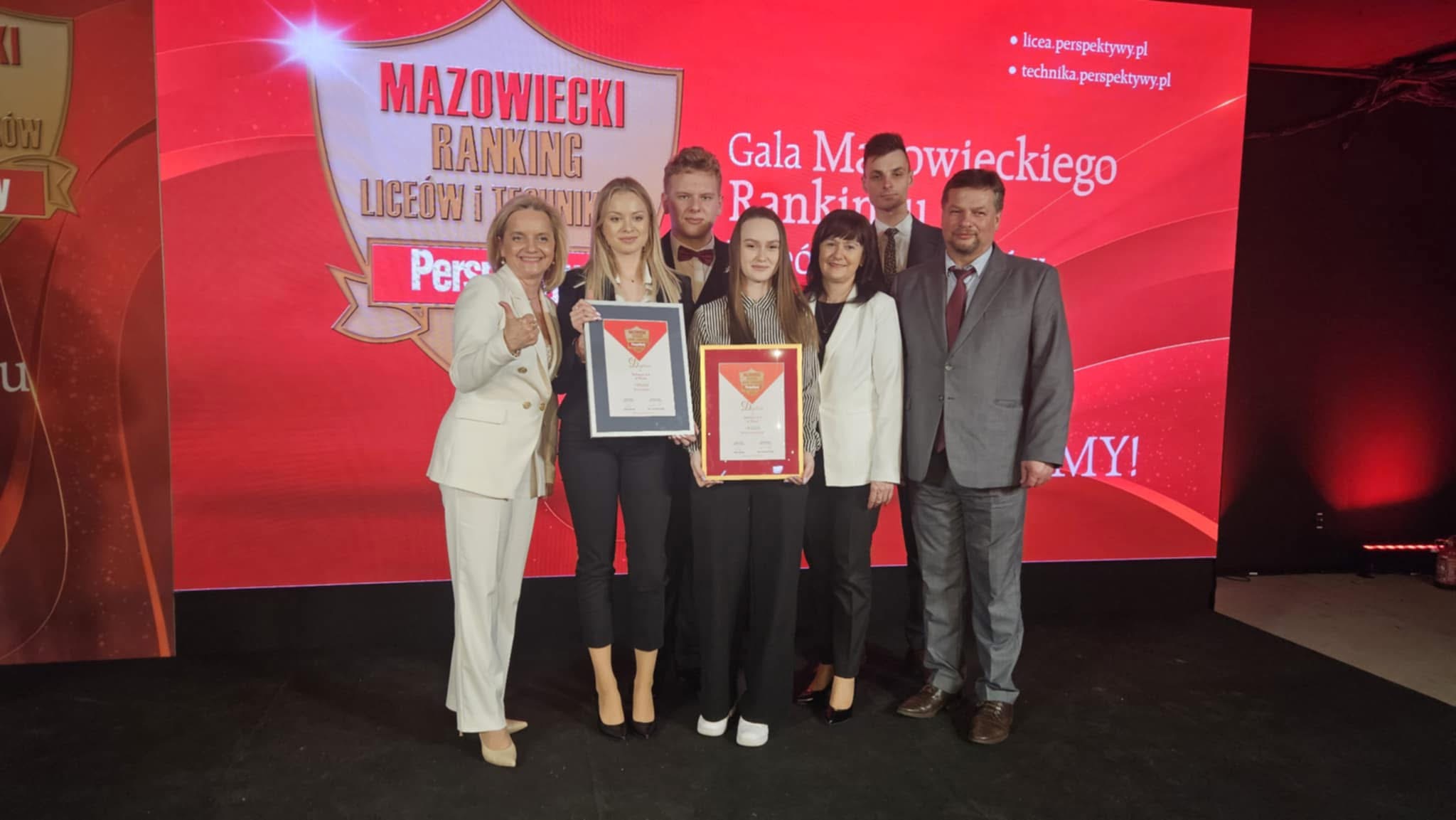 Technikum nr 4 w Mławie najlepsze w podregionie ciechanowskim