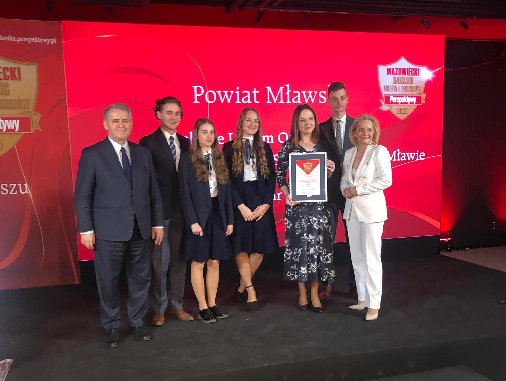 Wielki sukces Katolickiego Liceum Ogólnokształcącego w Mławie!