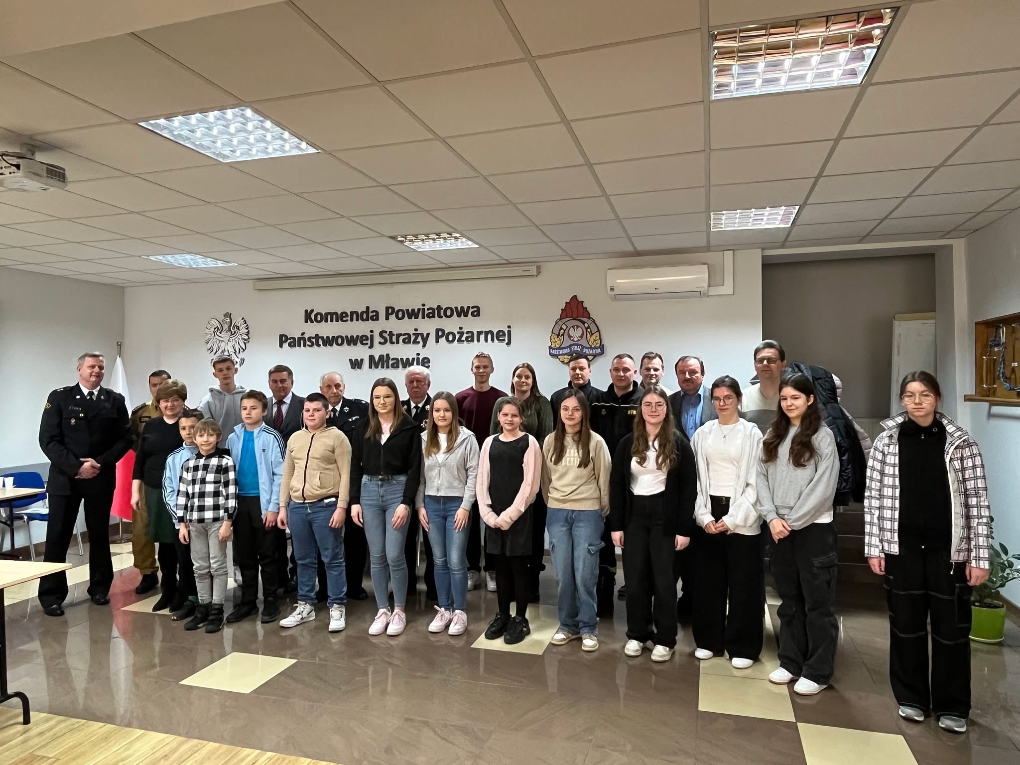 Eliminacje powiatowe Ogólnopolskiego Turnieju Wiedzy Pożarniczej „Młodzież Zapobiega Pożarom”