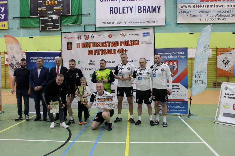 II Mistrzostwa Polski w Futsalu 40+ w Mławie przeszły do historii! 