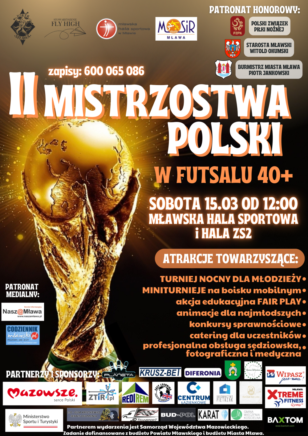 II Mistrzostwa Polski w Futsalu OLDBOY 40+