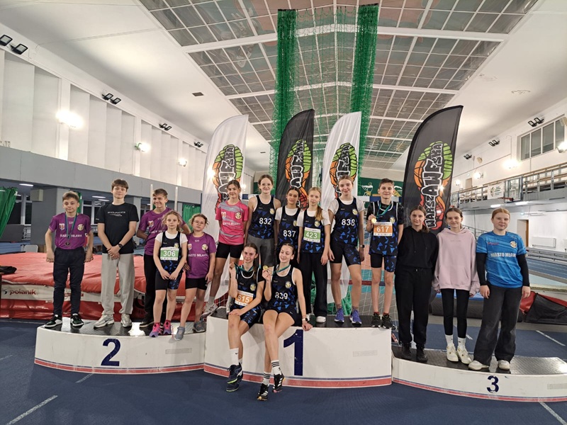 Udany start mławskich lekkoatletów w Warszawskiej Lidze Biegowej!