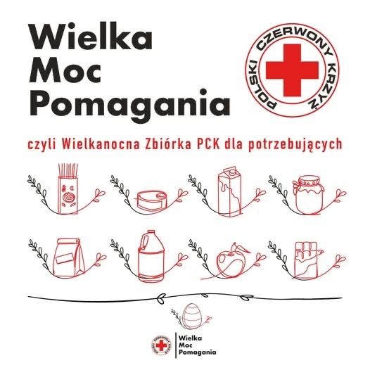 WIELKA MOC POMAGANIA – wielkanocna zbiórka żywności dla potrzebujących