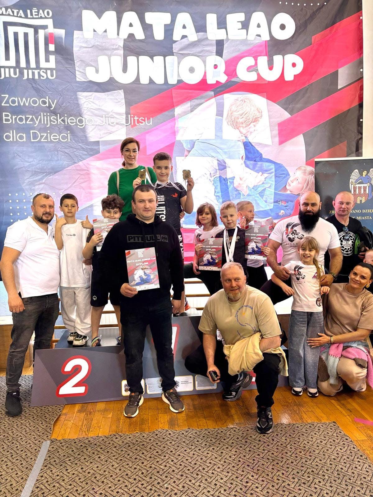 Husaria Mława z medalami na ogólnopolskim turnieju Mata Leao Junior CUP!