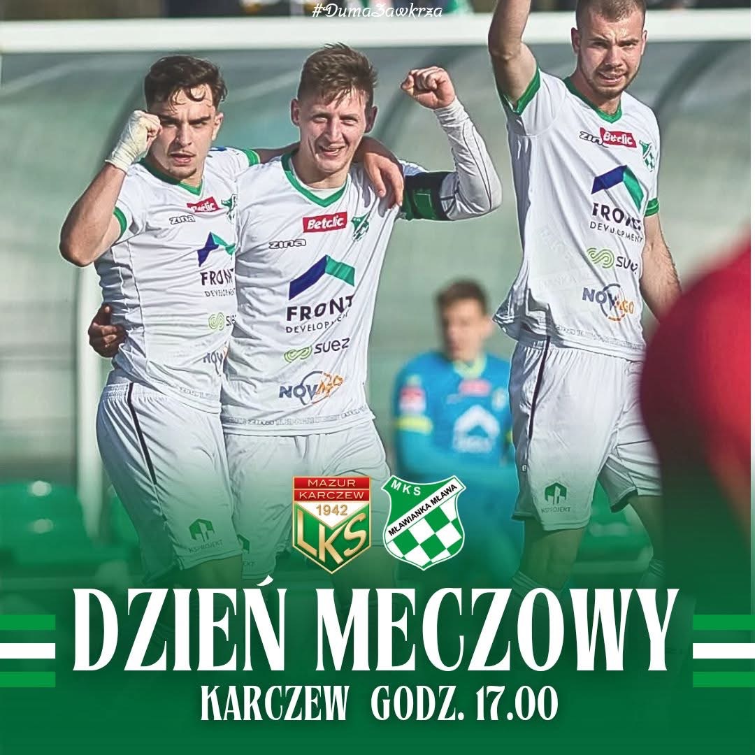 Ćwierćfinał pełen wyzwań – Mławianka zagra z Mazurem Karczew