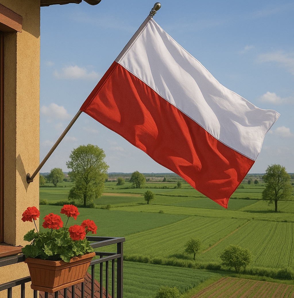 2 maja – Święto Flagi. Jak poprawnie wywiesić biało-czerwoną?