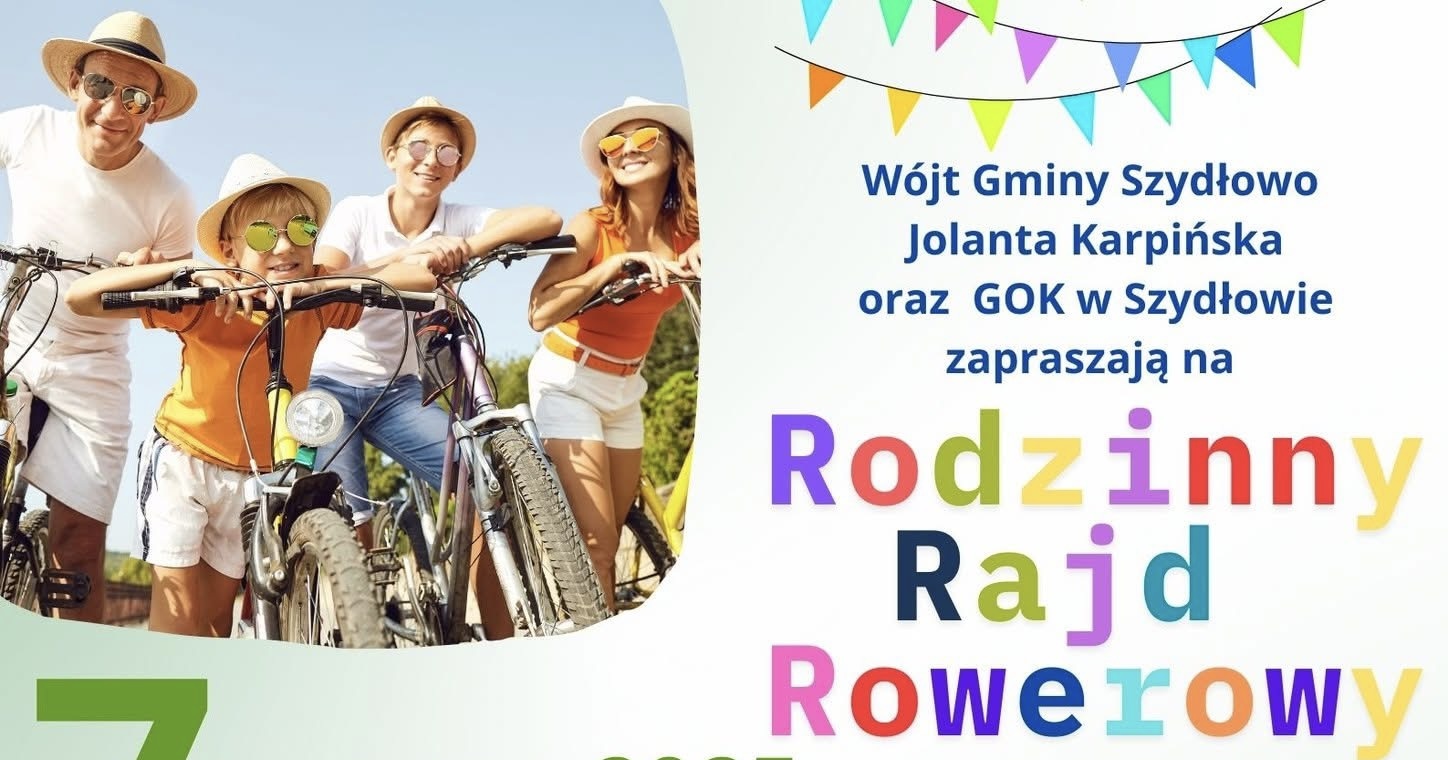 Rodzinny Rajd Rowerowy w Gminie Szydłowo 