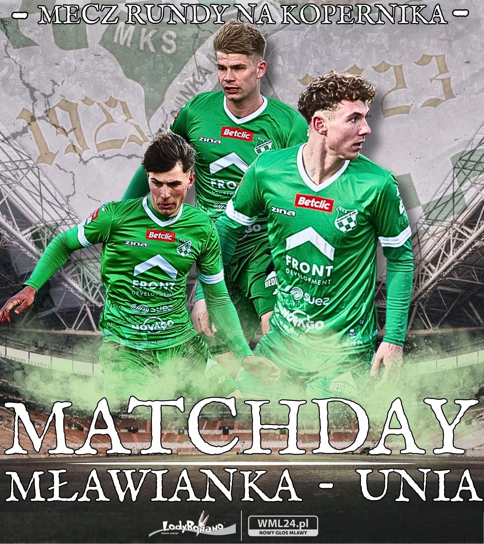 Starcie o wszystko! Mławianka kontra Unia Skierniewice