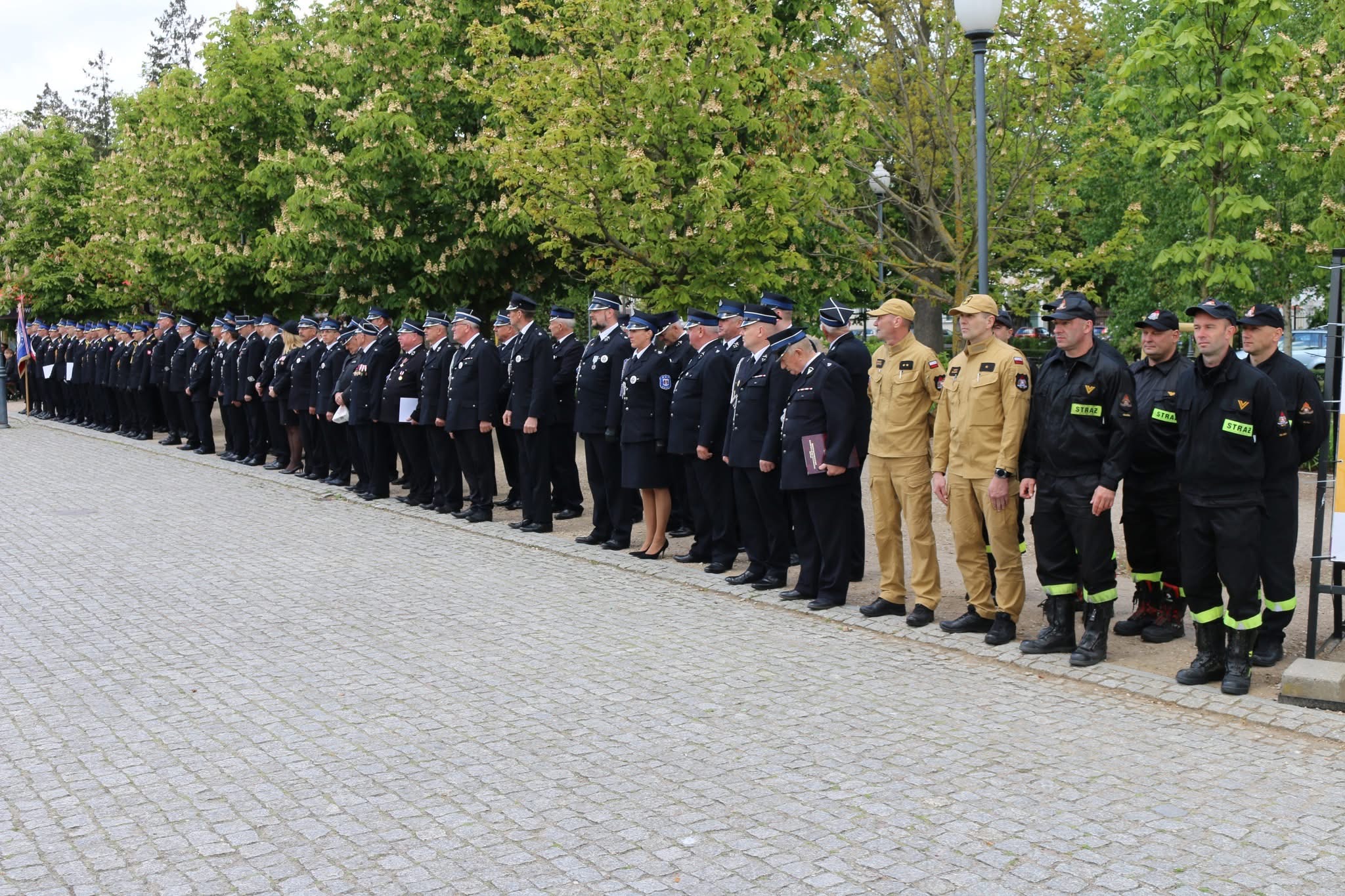 Powiatowy Dzień Strażaka w Mławie. Podziękowania, odznaczenia i awanse