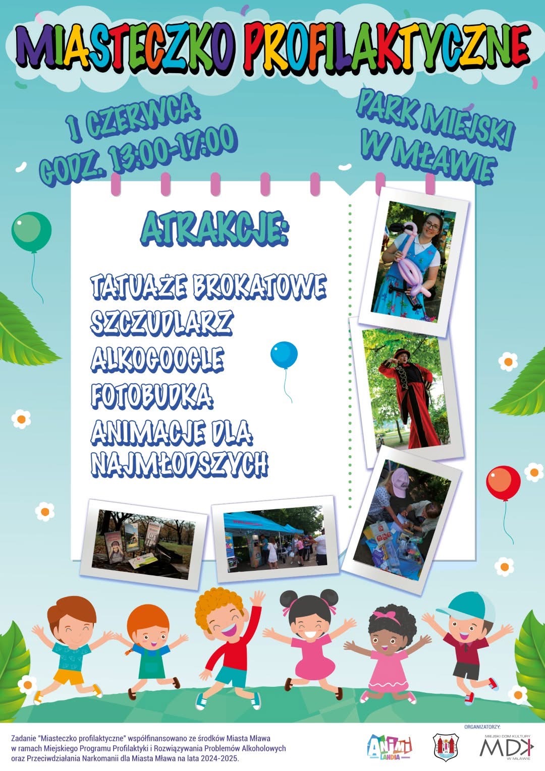 Miasteczko Profilaktyczne w Mławie – edukacja i zabawa w jednym! 