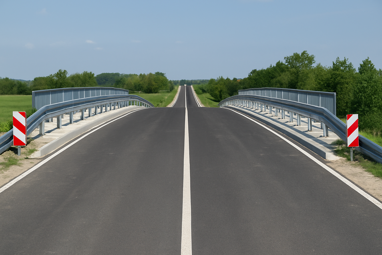 Nowy most w Szumsku – 4 miliony dofinansowania dla Powiatu Mławskiego 