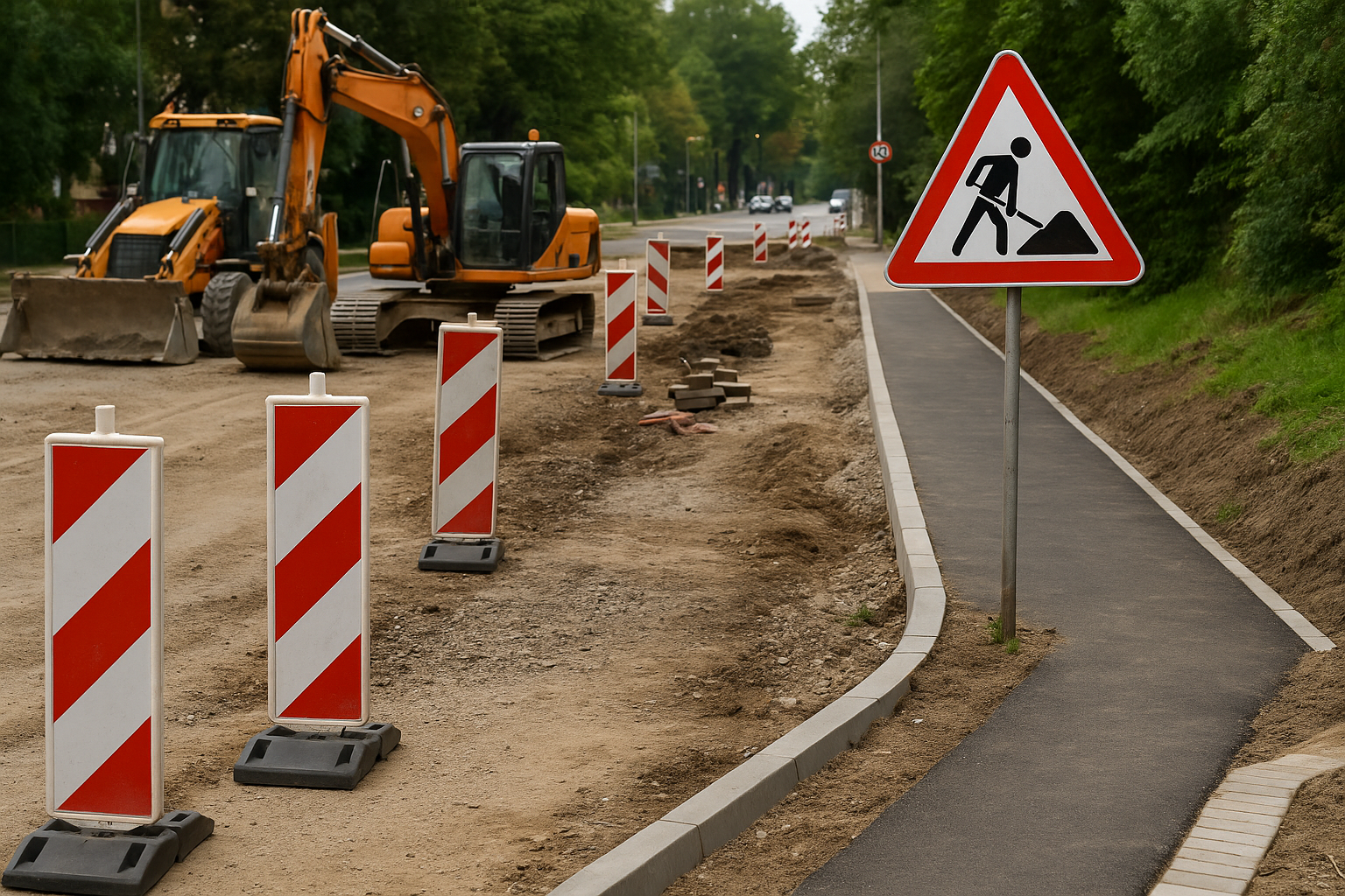 Utrudnienia w ruchu na ul. Powstańców Styczniowych 