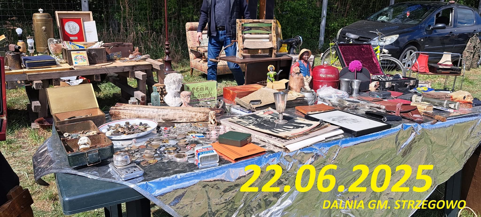 DRUGA MAZOWIECKA GIEŁDA STAROCI W DALNI – ŚWIĘTO DLA KOLEKCJONERÓW I POSZUKIWACZY SKARBÓW