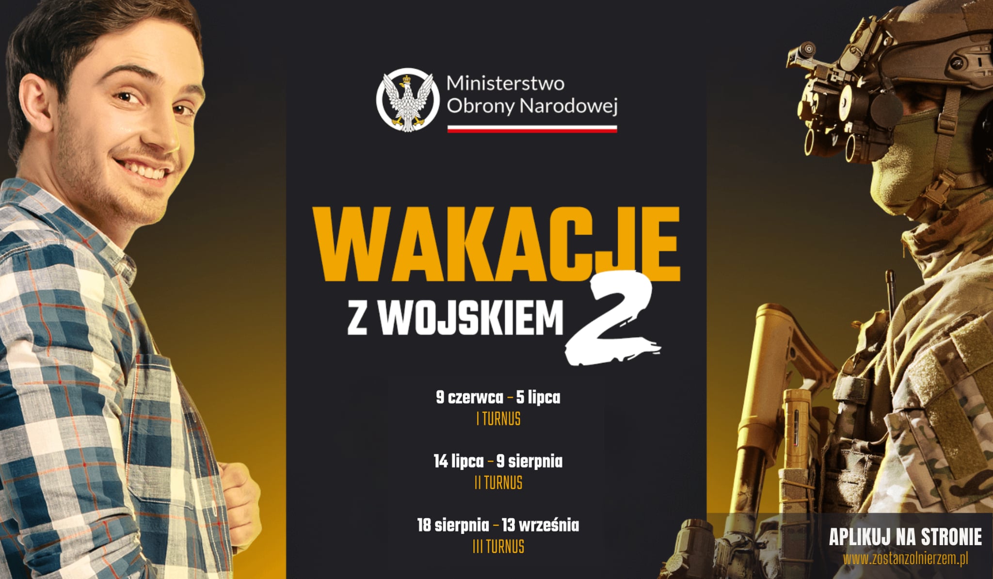 „Wakacje z wojskiem 2” – zapisy na letnie szkolenia wojskowe! 