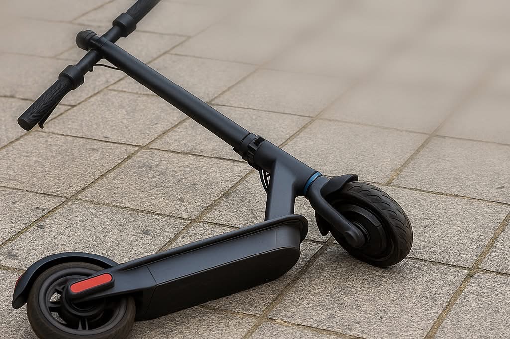 Nietrzeźwy kierowca hulajnogi elektrycznej przewrócił się na chodniku – miał ponad 2 promile alkoholu!