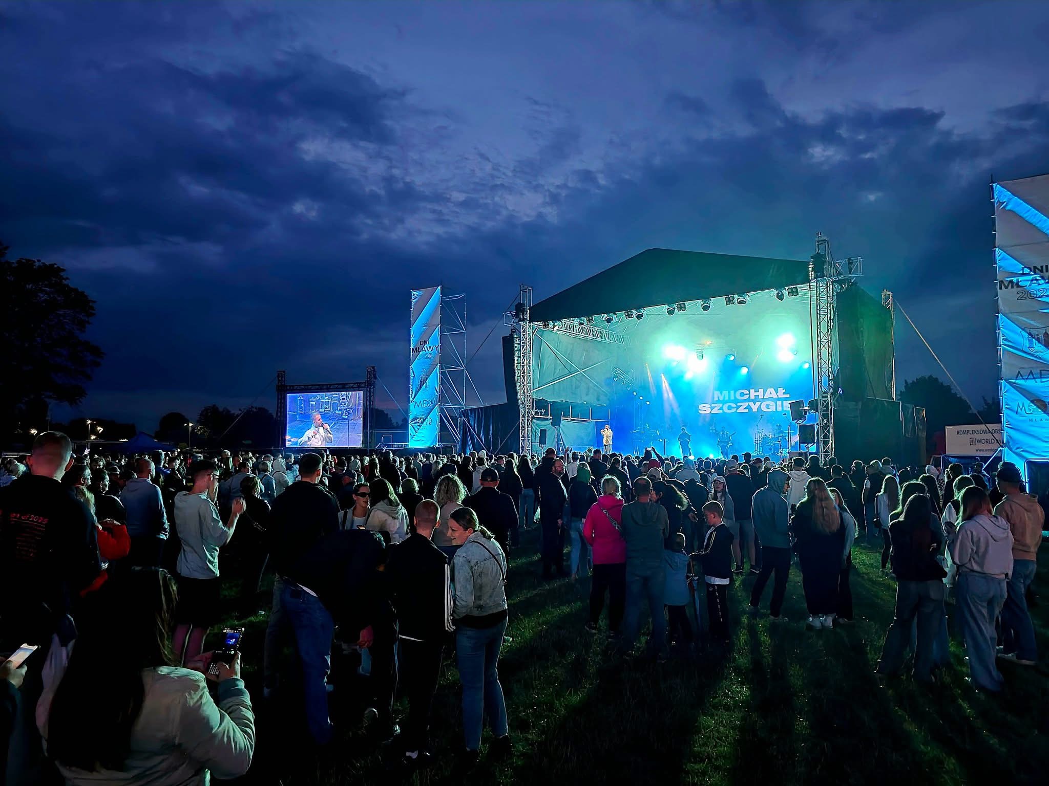 Dni Mławy 2025 przeszły do historii! Deszcz nie zgasił święta miasta